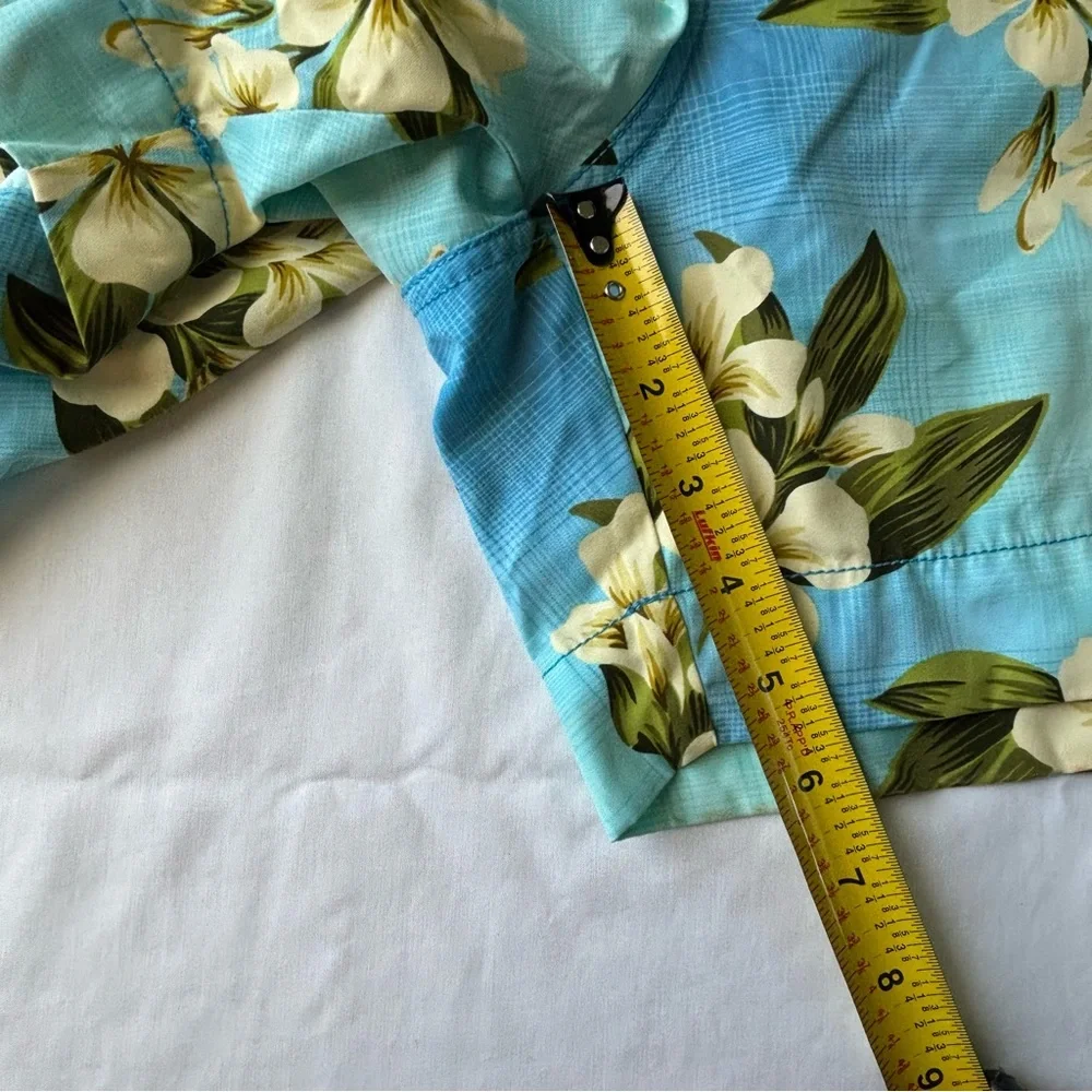 Tommy Bahama Blue Hawaiian Mesh Swimsuit Beach
